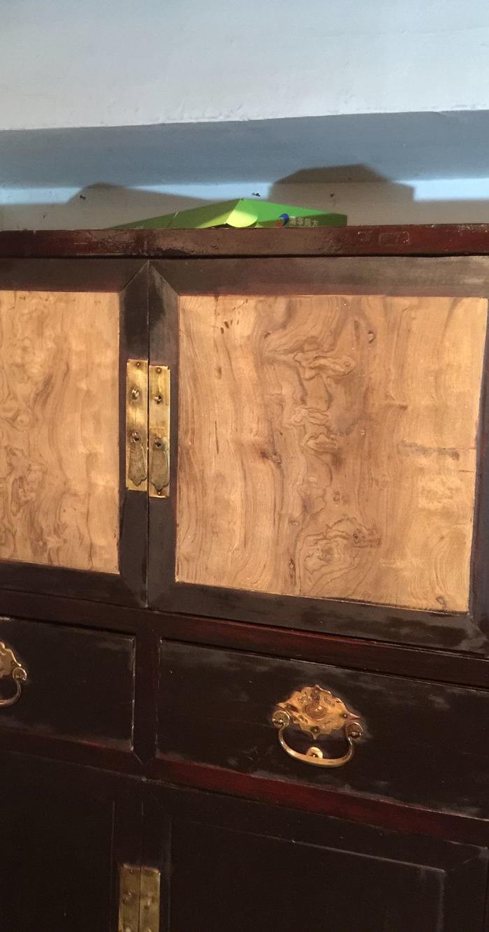 金丝楠木.五星柜.门板影木漂亮