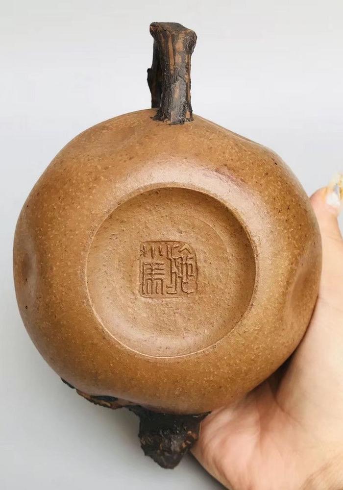 施小马款松纹紫砂壶