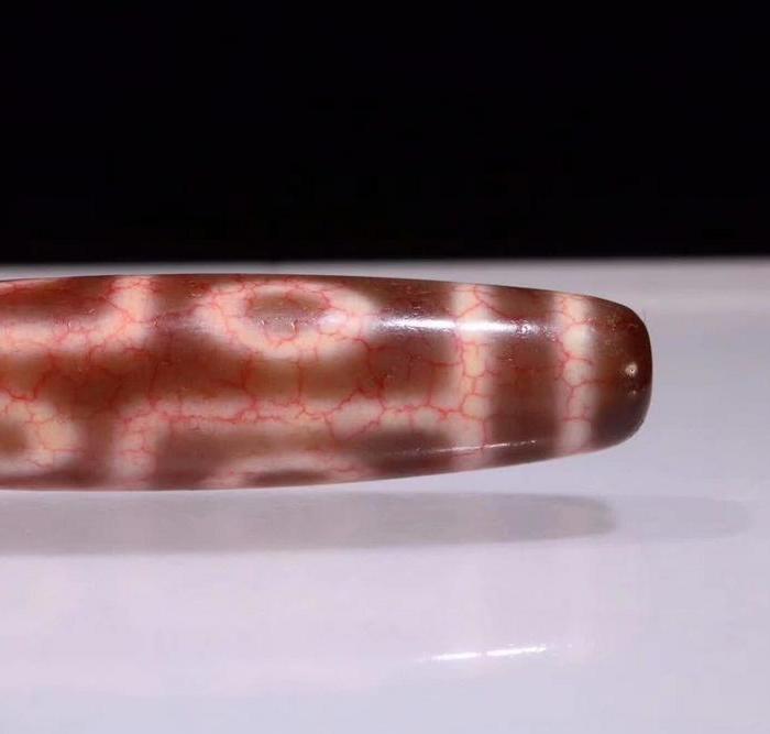 高年份 藏传 血丝六眼天珠