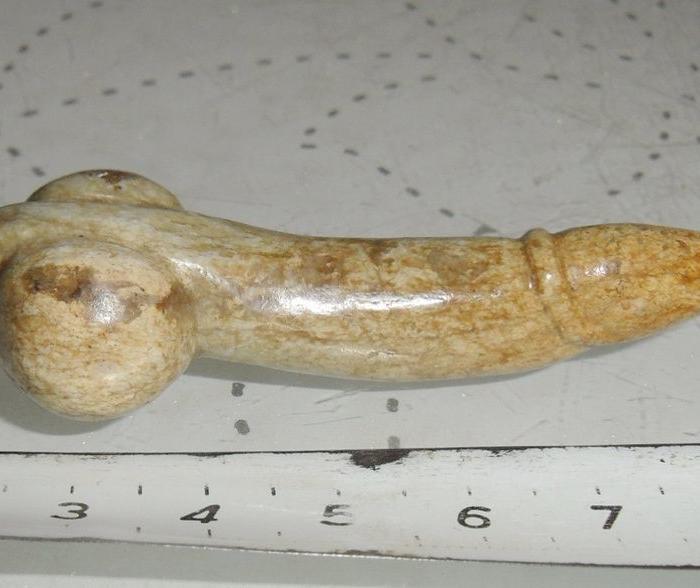 鸡骨白玉祖玉根玉阳具玉阴茎玉生殖器红山玉器