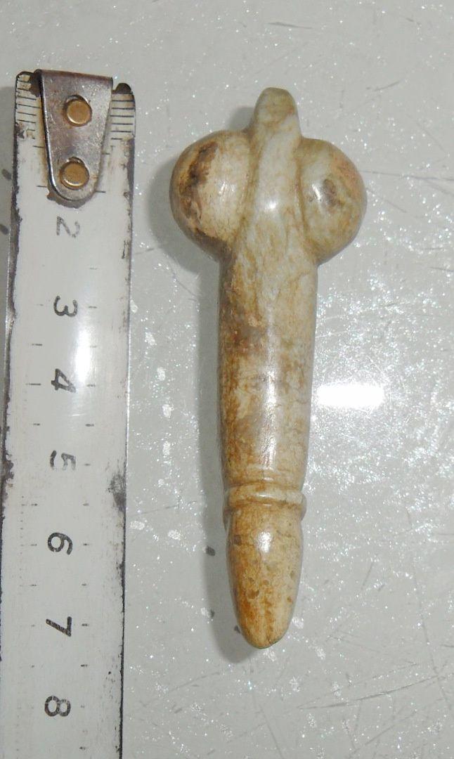 鸡骨白玉祖玉根玉阳具玉阴茎玉生殖器红山玉器