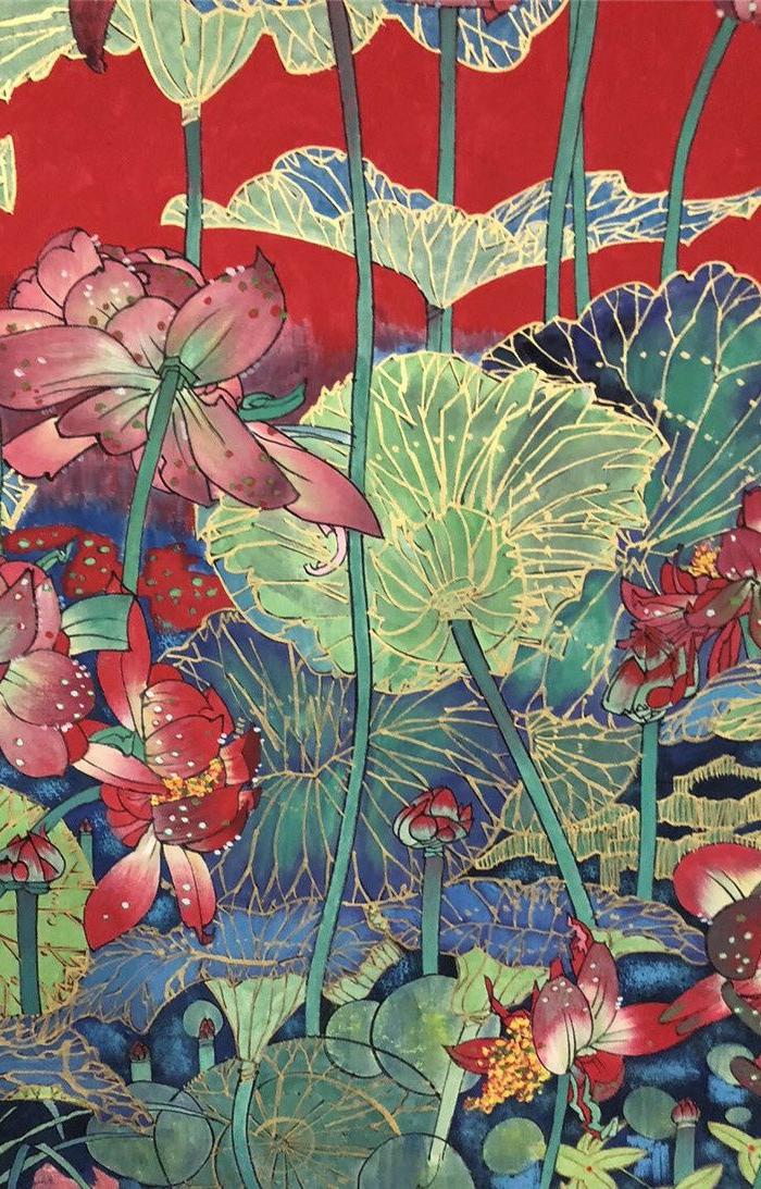 黄永玉精品荷花