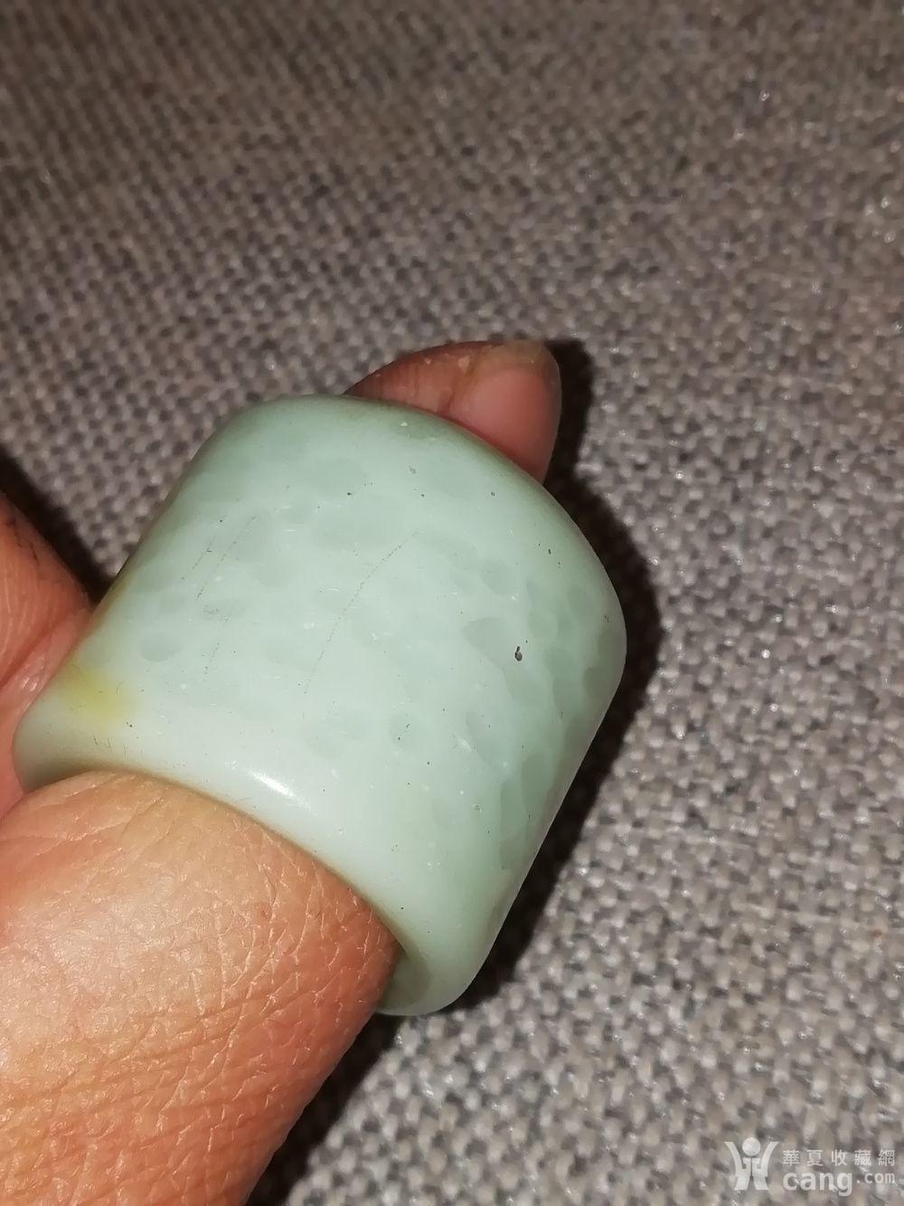 清代老琉璃扳指识货的拿