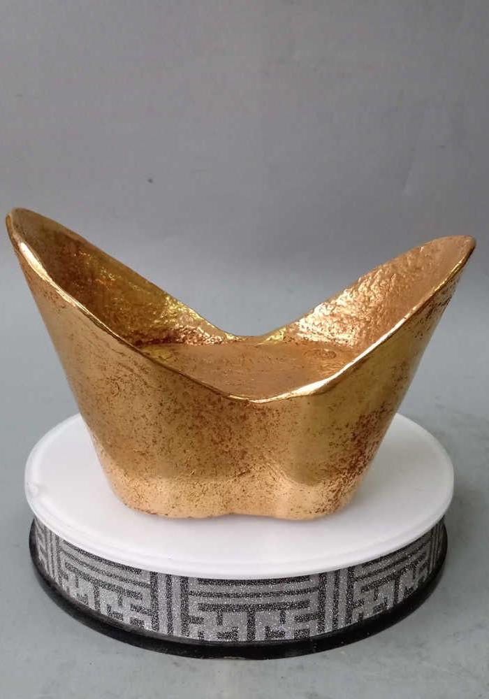 乡下收的咸通五十两金元宝