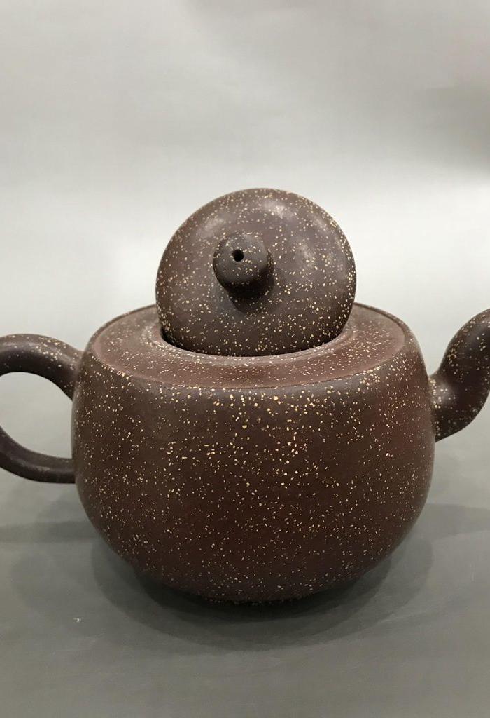名家粗砂紫砂壶