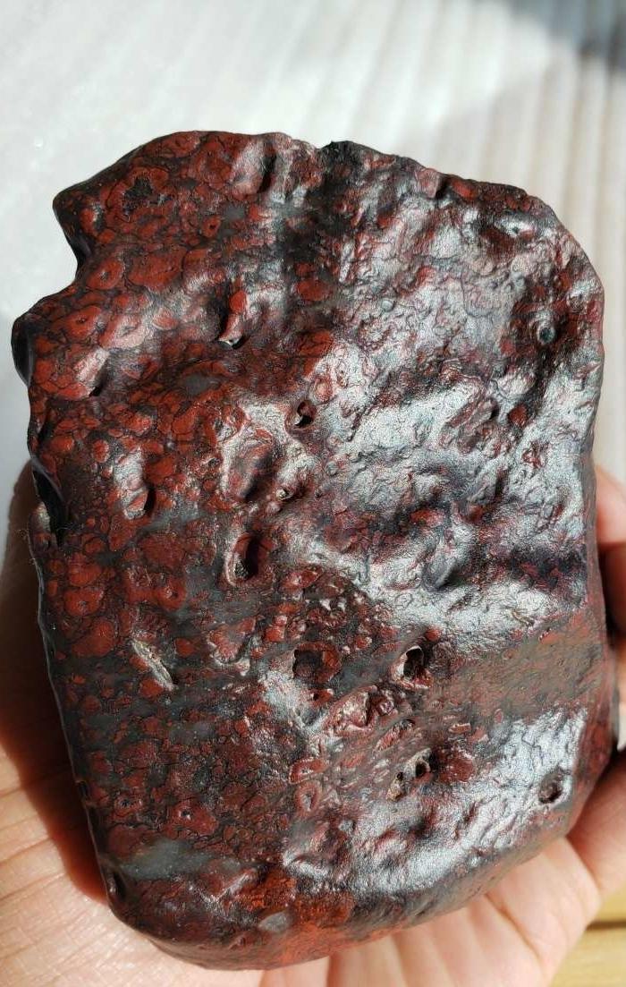 1924 新疆哈密 花伊丁 陨石 陨铁 567克