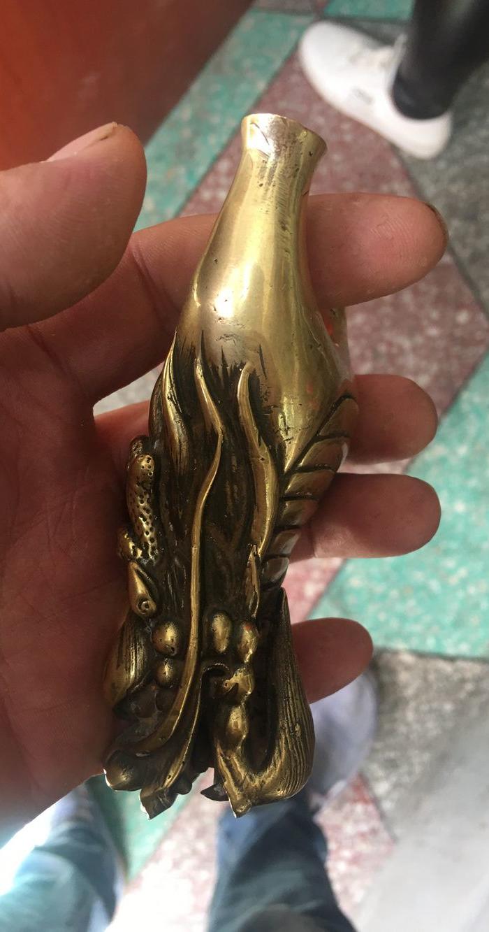 老铜龙头弹弓