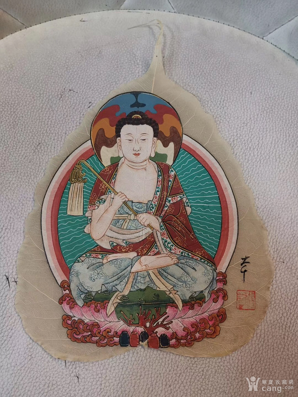 精品张大千菩提叶nz