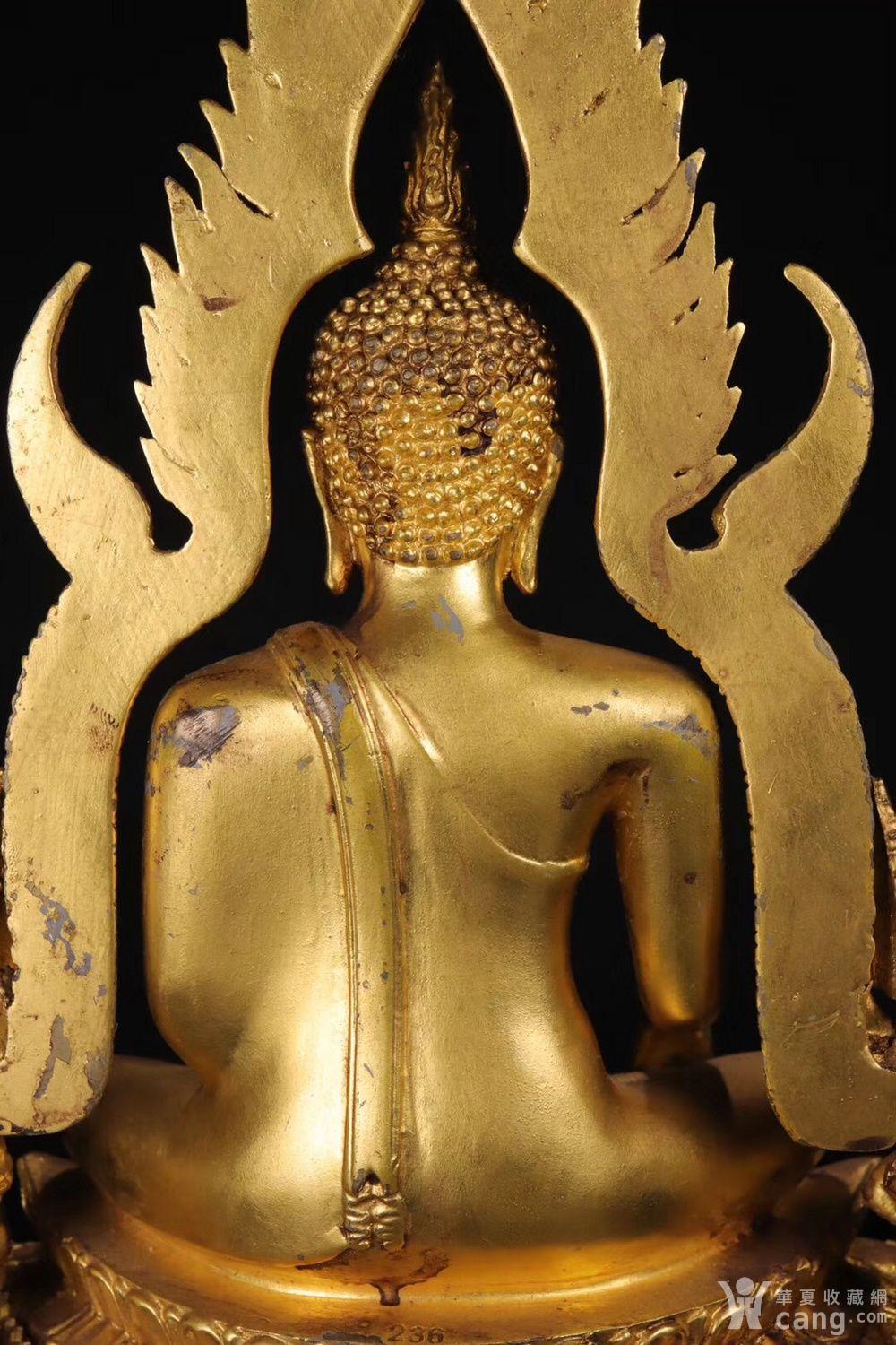 泰佛 铜鎏金 释迦牟尼 坐像 acr