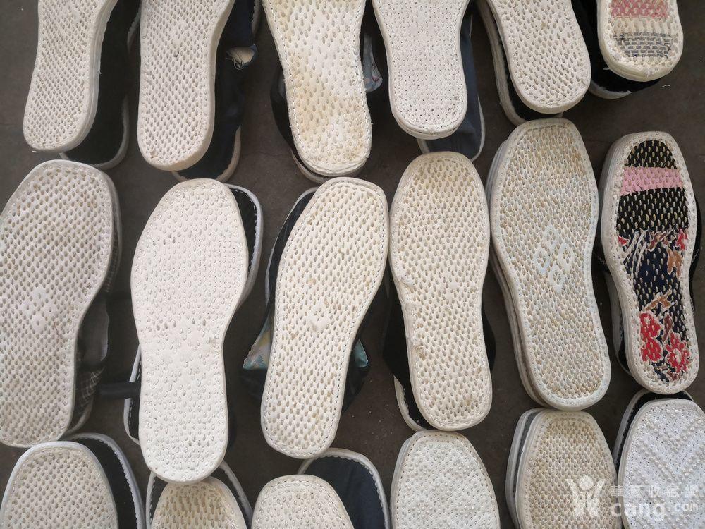 80年代左右手工拉底女式千层底布鞋17双